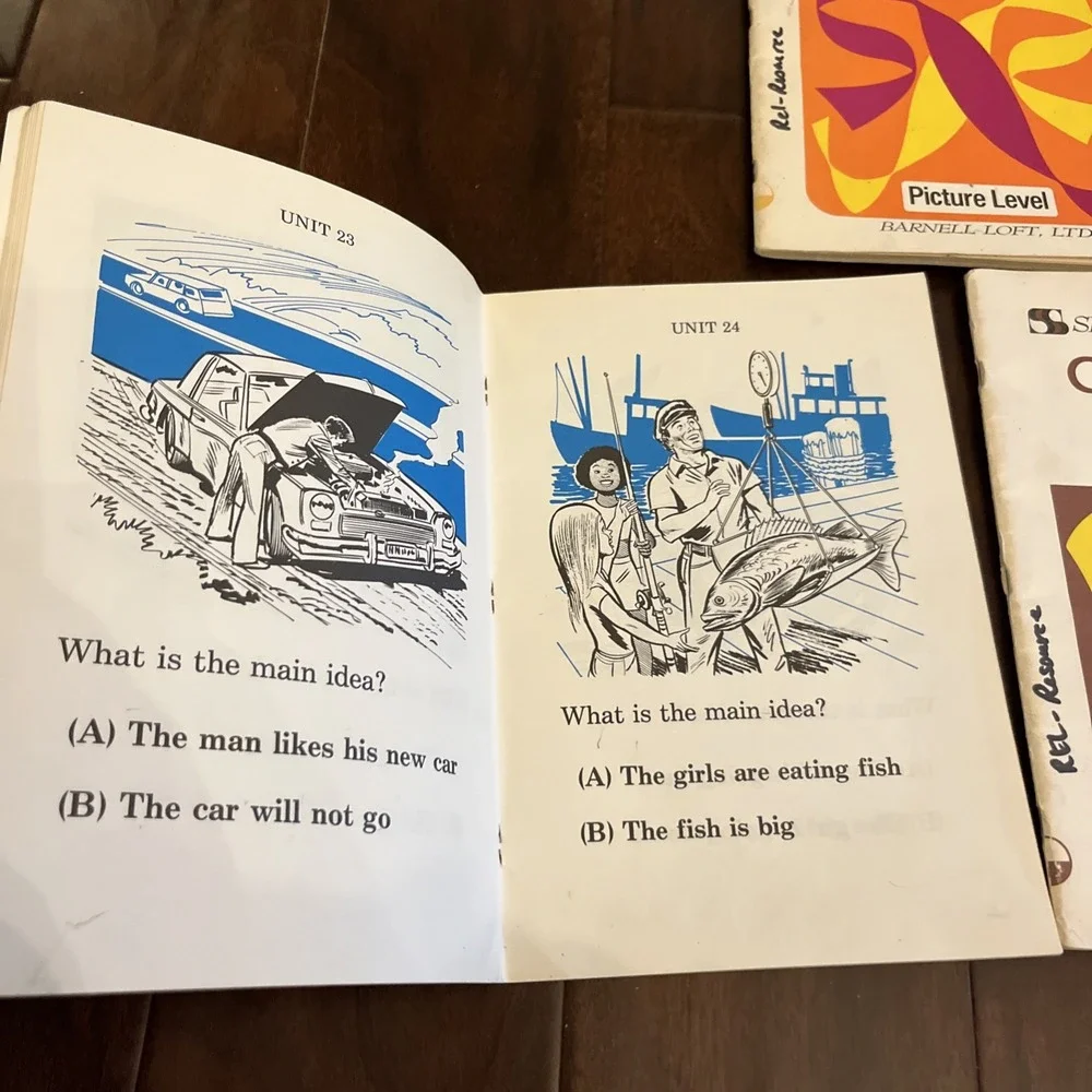 Vintage Specific Skill Series Book Lot Picture Level RICHARD BONING Barnell #1